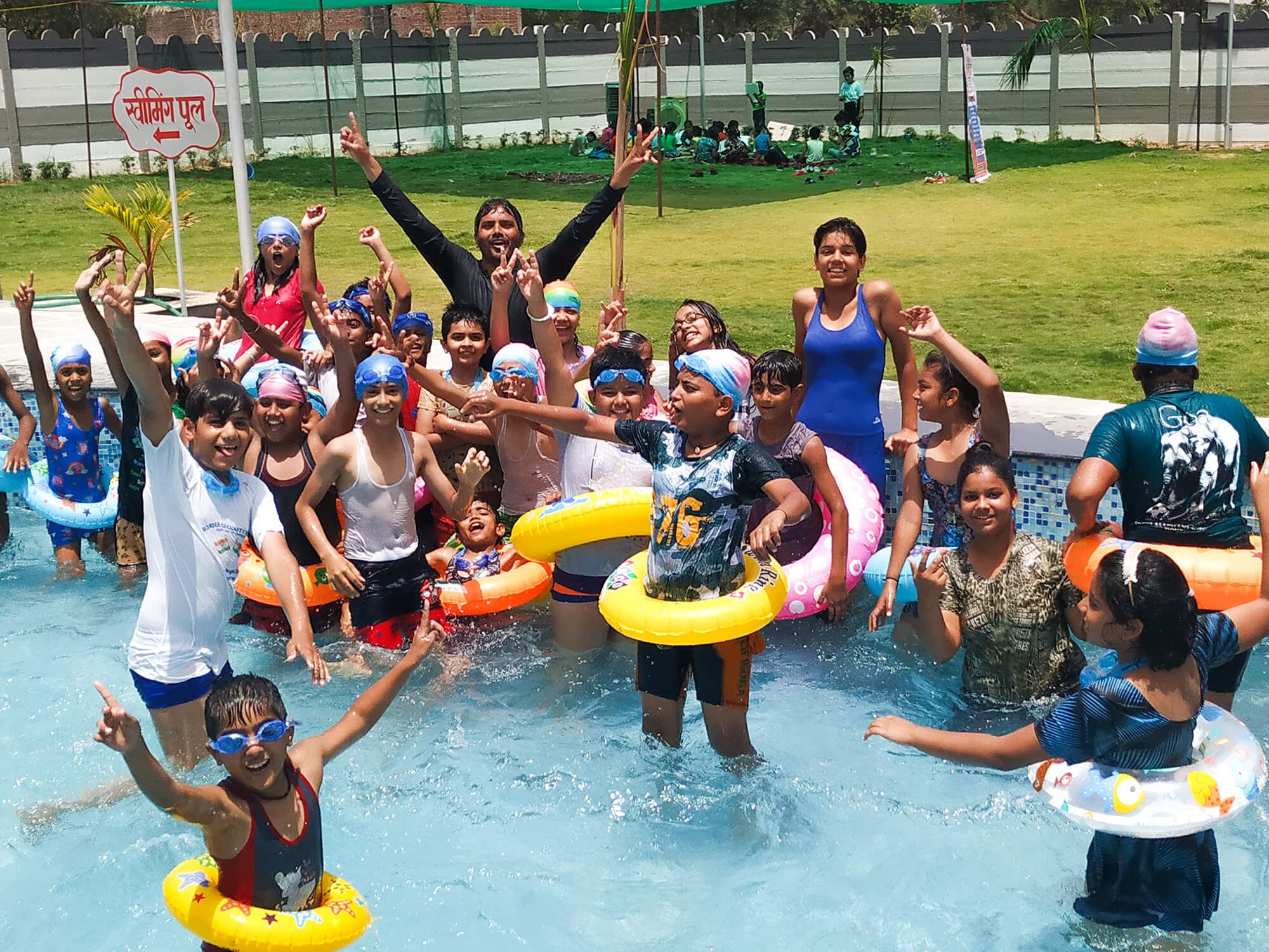 Summer Camp Banswara Swimming Fun Festival